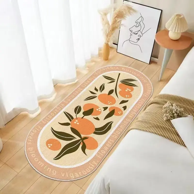 

New Imitation Cashmere Carpet Soft Home Bedroom Carpet Room Dustproof and Water Absorbent Living Room Carpet Bedside Floor Mat