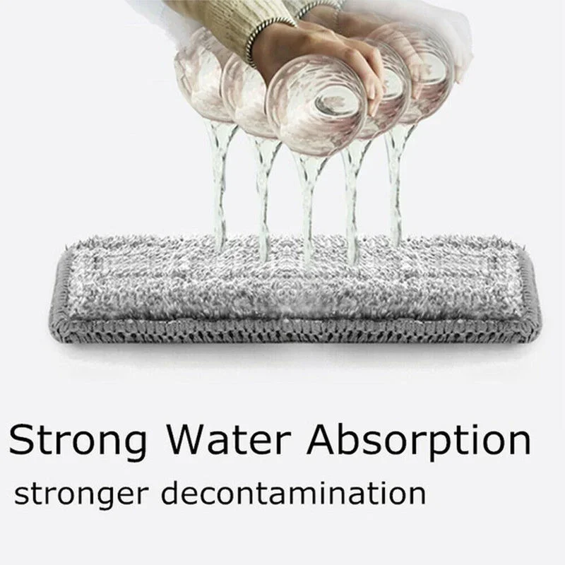 1PCS Microfiber Mop Cloth Practical Replacement Mop Cloth Household Mop Head Cleaning Pad Washable Dust Home Cleaning Tools