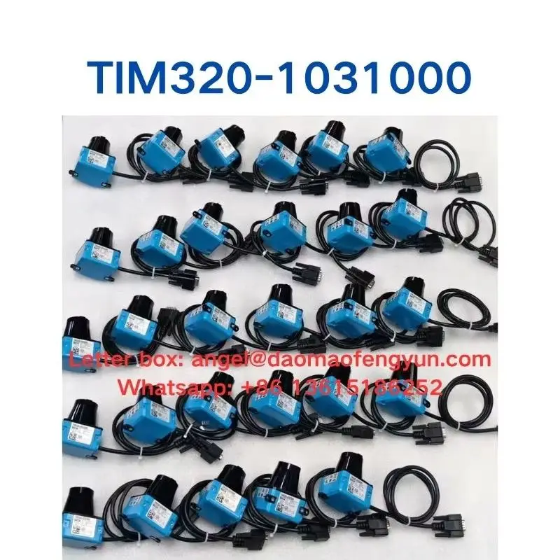 Second-hand TIM320-1031000 (Order Number: 1063467) 2D LiDAR laser scanning sensor, test functionality intact
