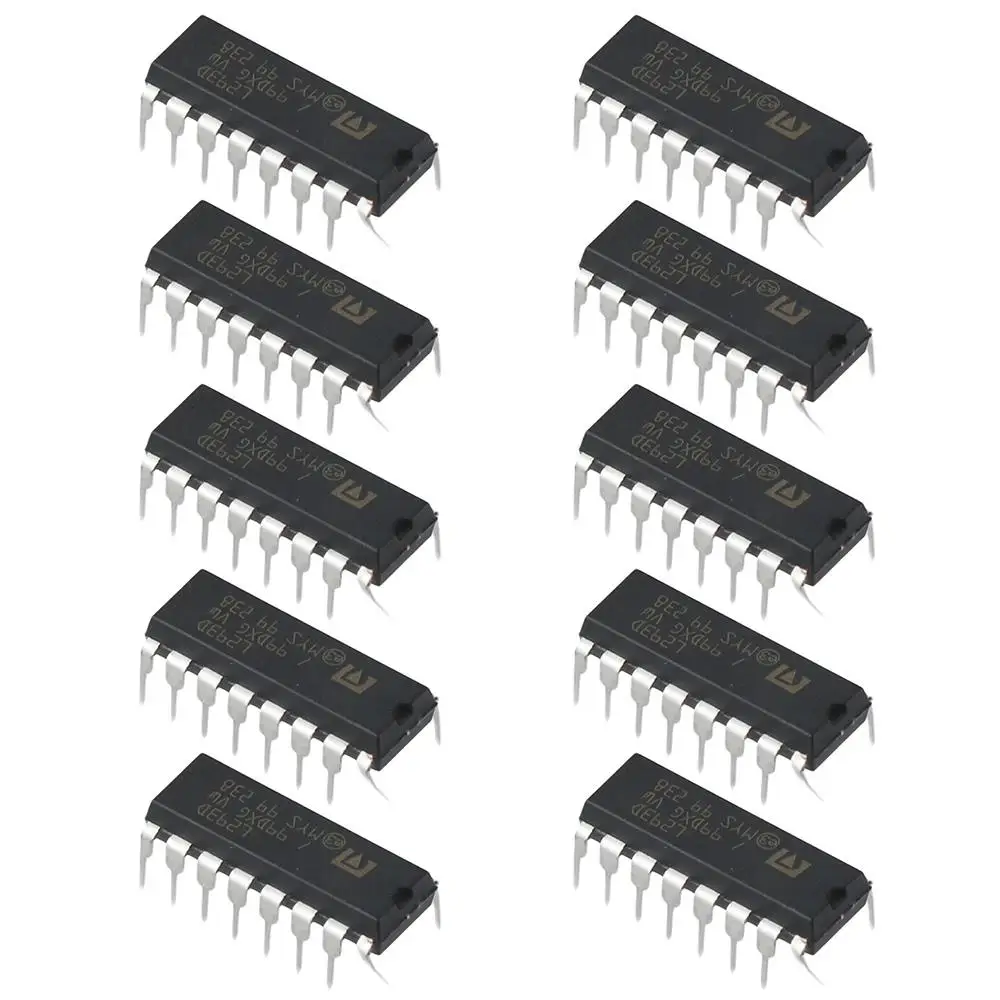 10pcs L293 L293D 16-pin IC Stepper Motor Drivers Controllers