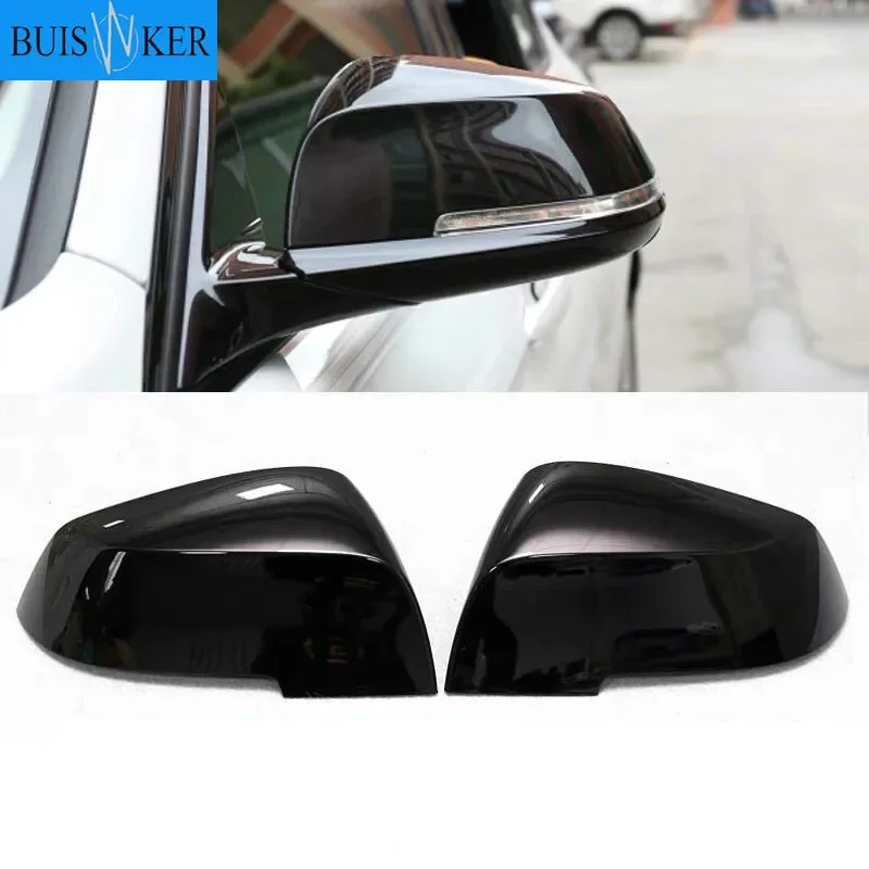 

For BMW Series 1 2 3 4 X1 M 220i 328i 420i F20 F21 F22 F23 F30 F32 F33 F35 F36 X1 E84 M2 F87 1 Pair Rearview Mirror Cover Cap