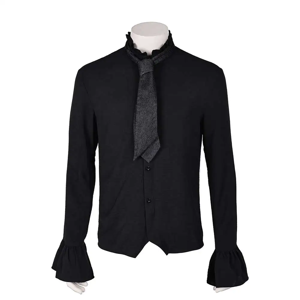 معطف سترة زي الفرقة الشبح للرجال طقوس الفيلم هنا طقوس تأثيري Disfraz الفرقة أداء الملابس بدلة كرنفال الهالوين