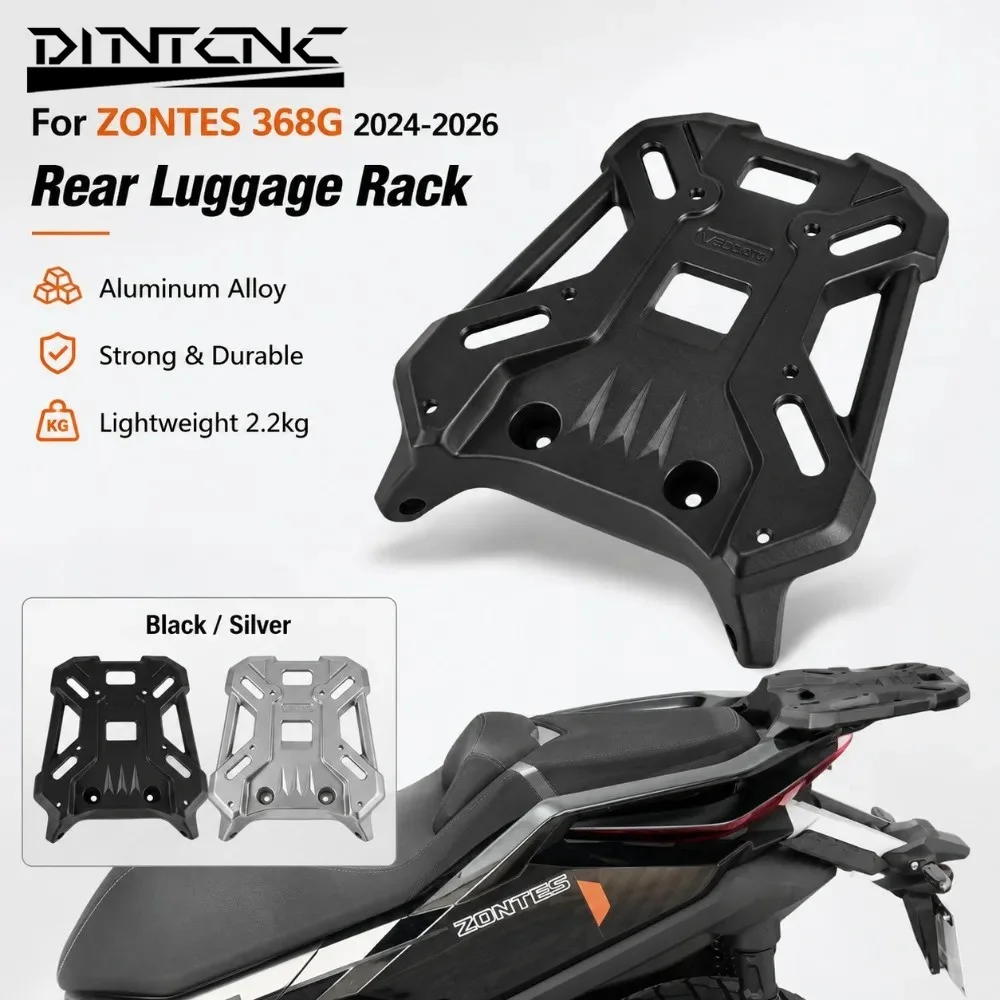 For ZONTES 368G 2024 2025 2026 Motorcycle Rear Luggage Rack