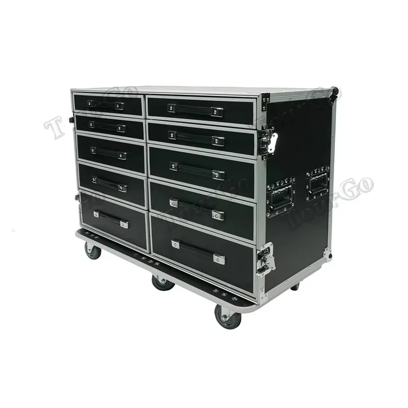 7 Drawer Audio Sound Tech Production Utility Road Tour Stage Case