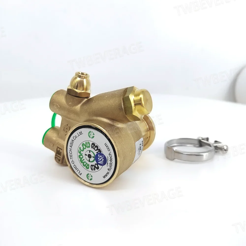 Fluid-o-Tech brass rotary vane pump suitable for beverage machine coffee machine and soda machine