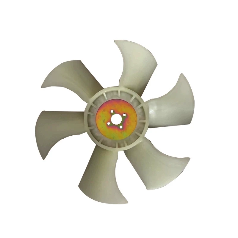 Wick Northen EZ17 Fan Blades High Temperature Resistant Yangma Engine Water Tank Cooling Fan Blades 6-piece Excavator Accessorie