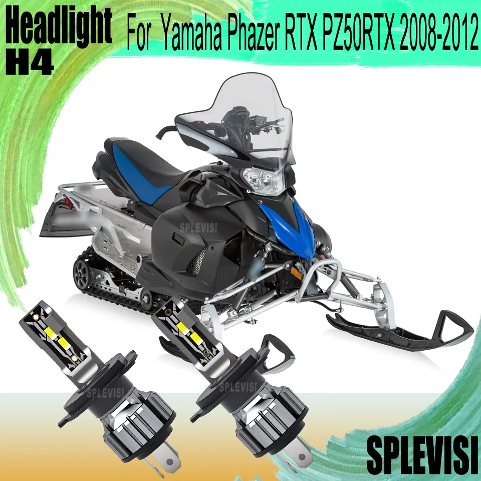

LED H4 Plug and Play Design Safe Nighttime Travel motorcycle Headlight For Yamaha Phazer RTX PZ50RTX 2008 2009 2010 2011 2012