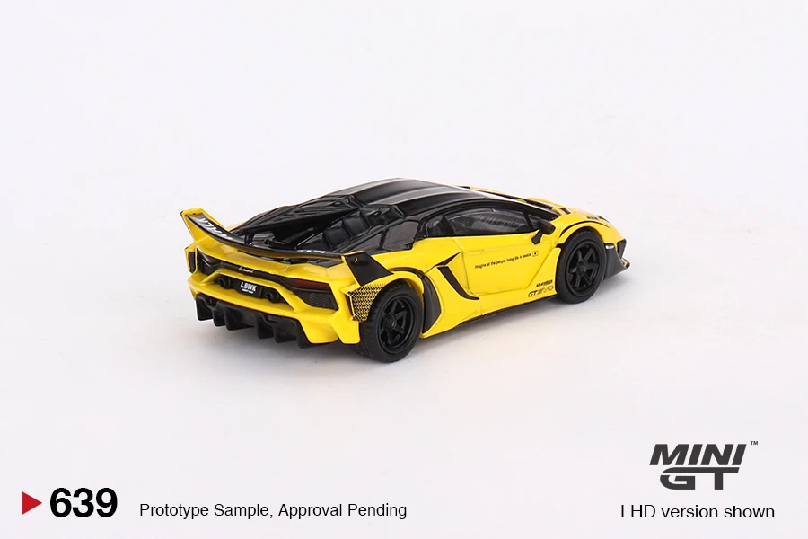 TSM MINIGT1:64 أفينتادور GT EVO # 639 دييكاست نموذج سيارة لعب الاطفال هدية