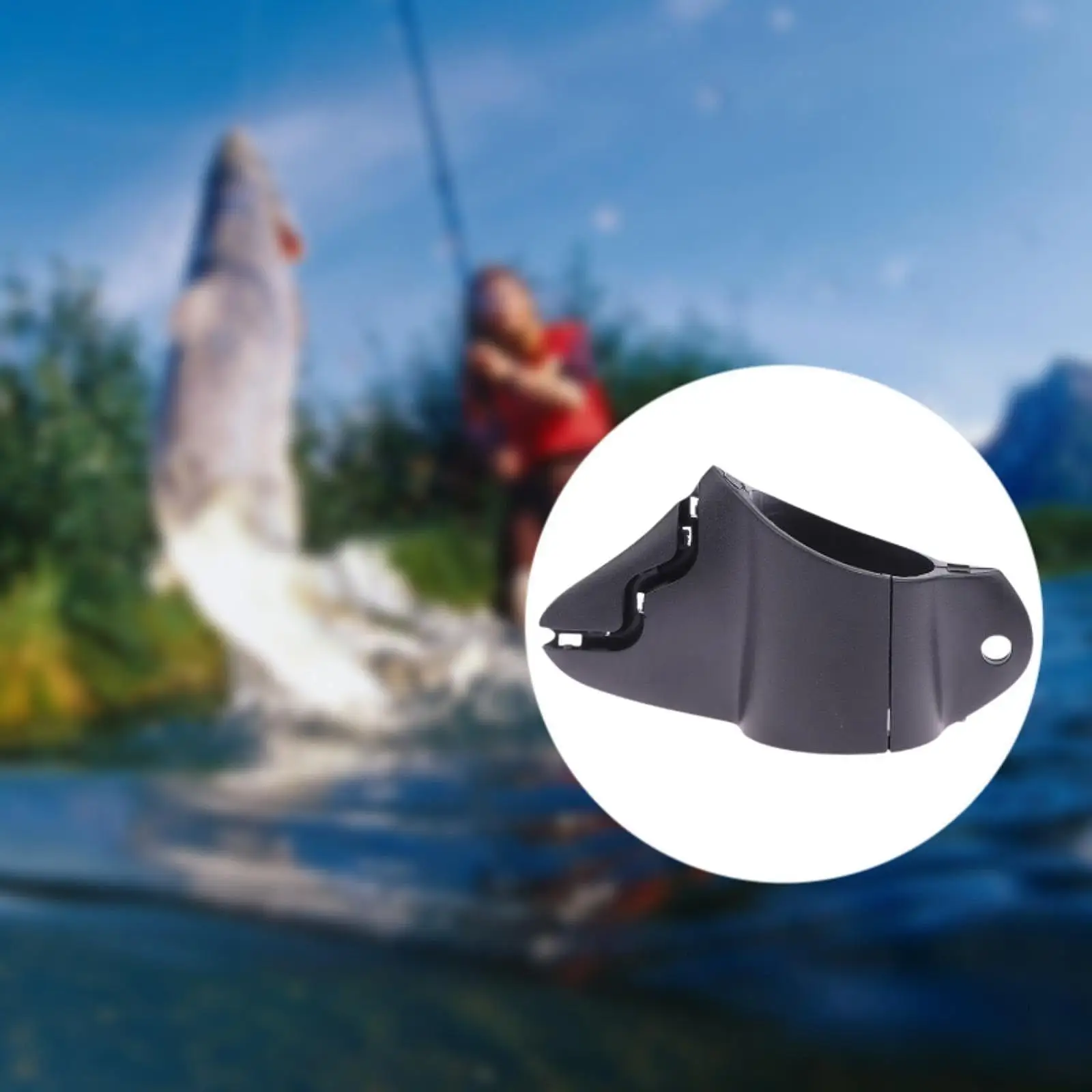 Aquatic Camera Stabilizer Fin Mounting Bracket for Fish Finder Camera Underwater Support Portable Holder Gear