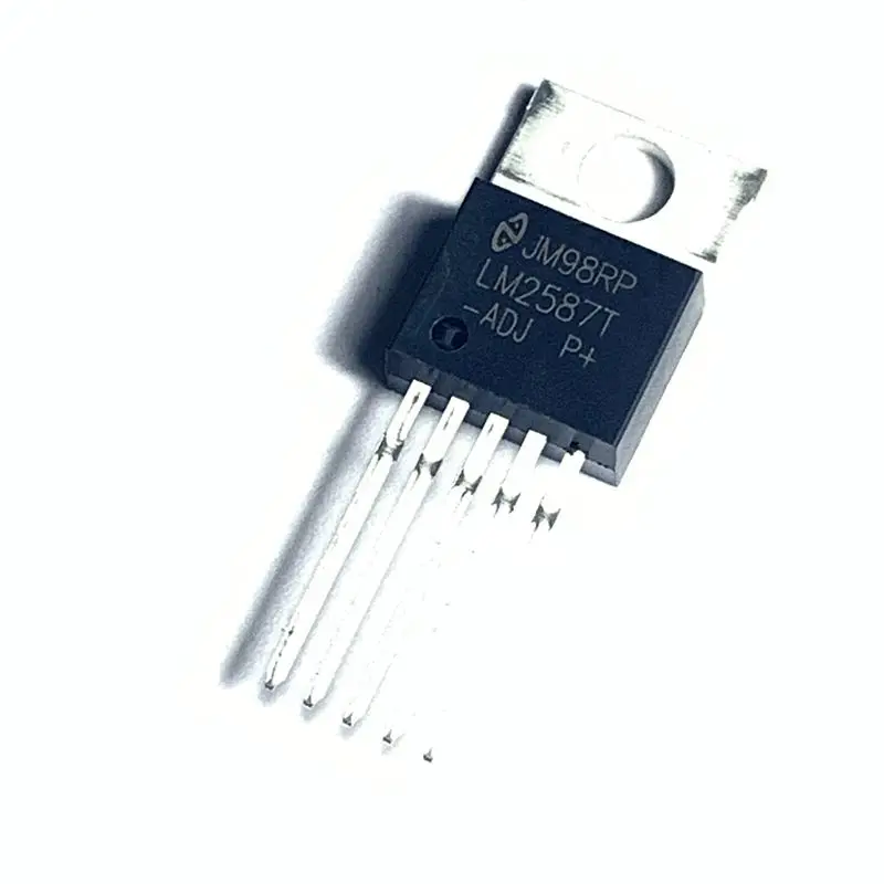 

5PCS New Original LM2587T-ADJ LM2587T LM2587 TO-220 High Current Flyback Voltage Regulator Chip IC