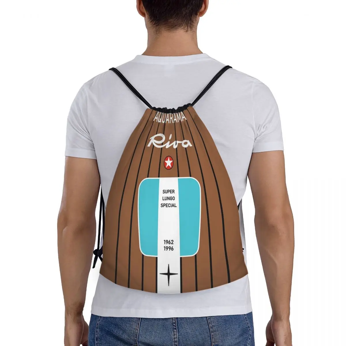 

Riva Aquarama Yacht Lake Como Cannes Monaco Saint-Tropez Capri Magnet28 Backpacks Drawstring Bags Shoes Bag Book Bags Man Woman