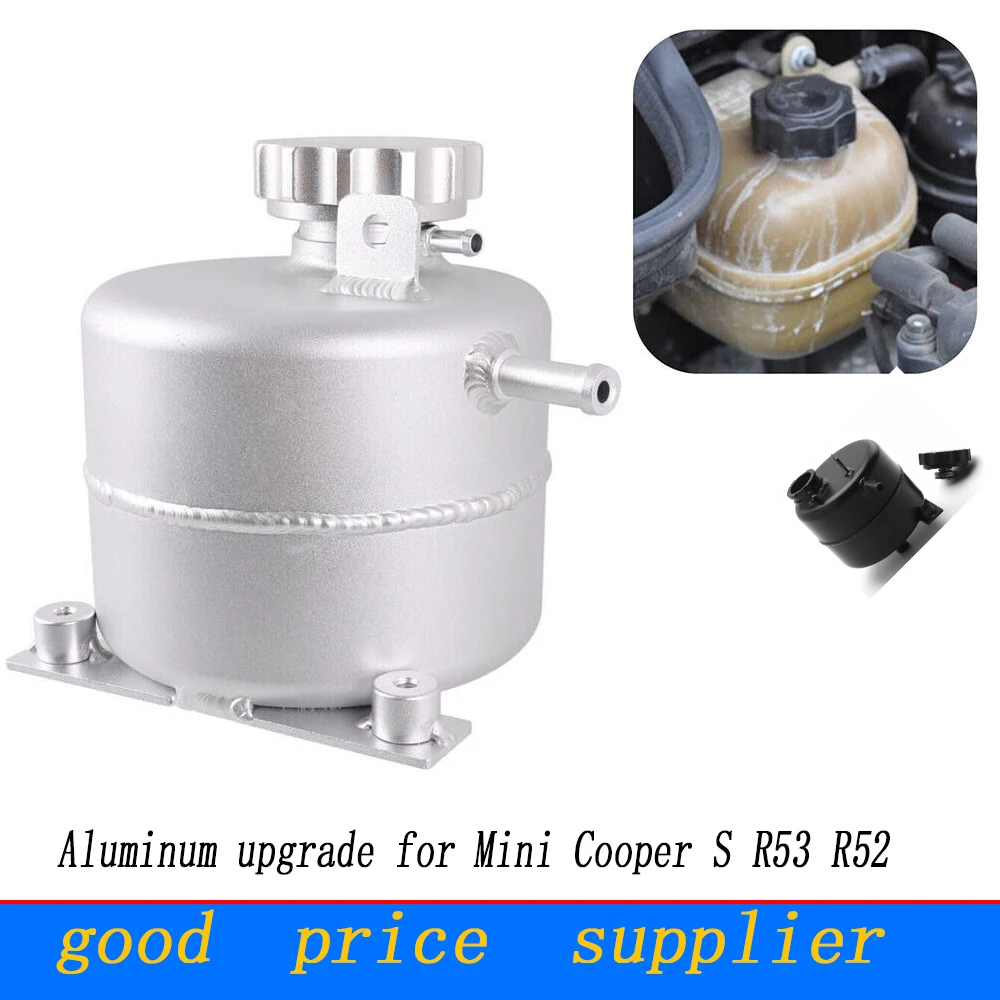 Coolant Expansion Tank Radiator Header Water for Mini Cooper S R53 R52 Aluminum upgrade auto accessories