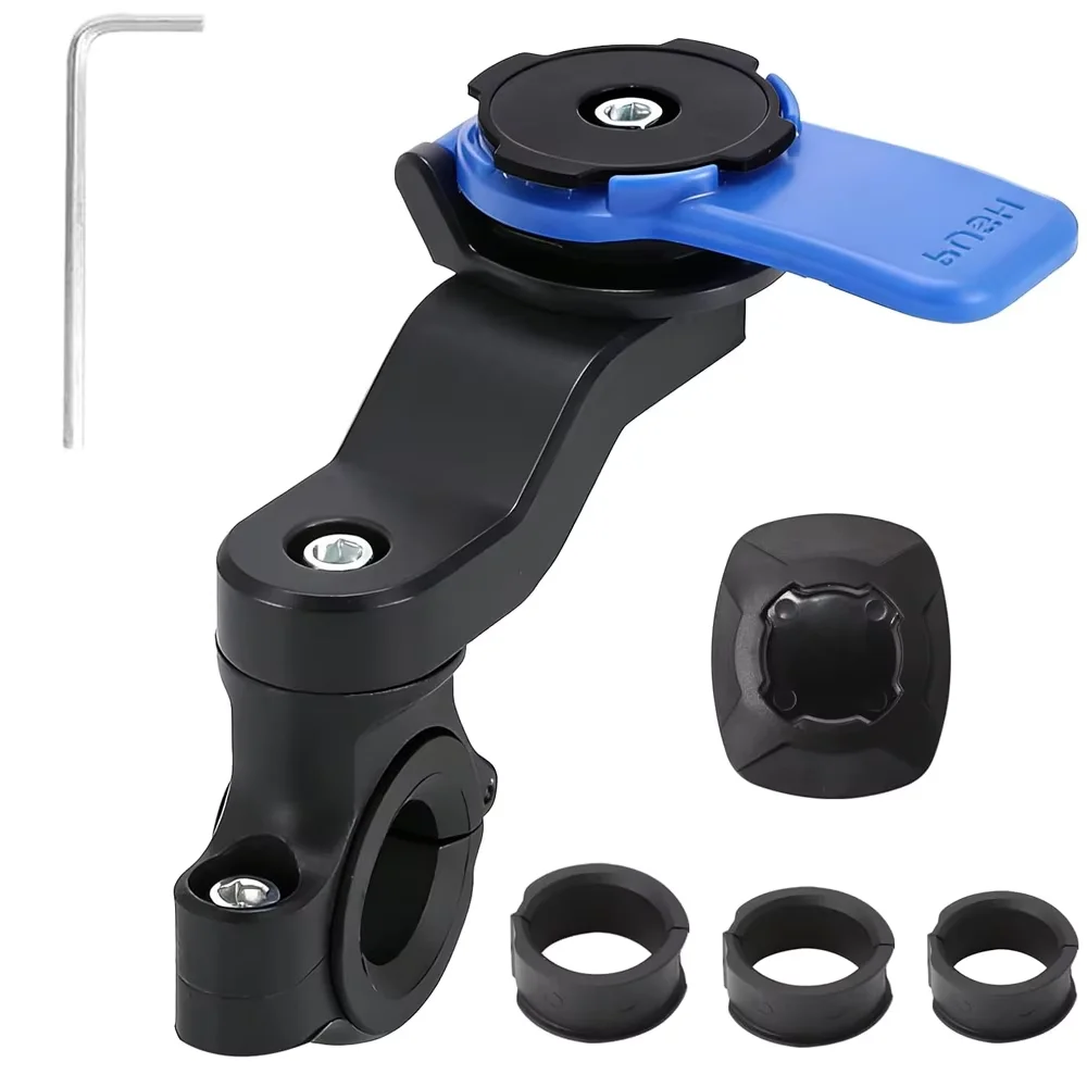 AliExpress NONE Universal Smartphone Mount with Vibration Shock Absorber for Motorcycle Bicycle Handlebar Trottos Quad Scooter Compatible