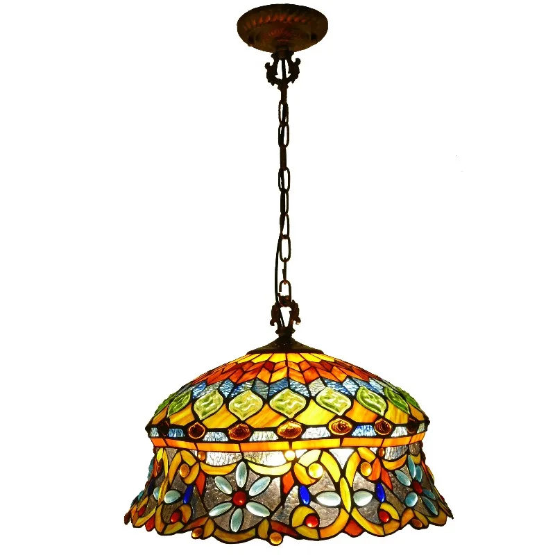 

Nordic handmade lampshade Mediterranean pastoral study dining room bedroom living room corridor balcony lamp chandelier