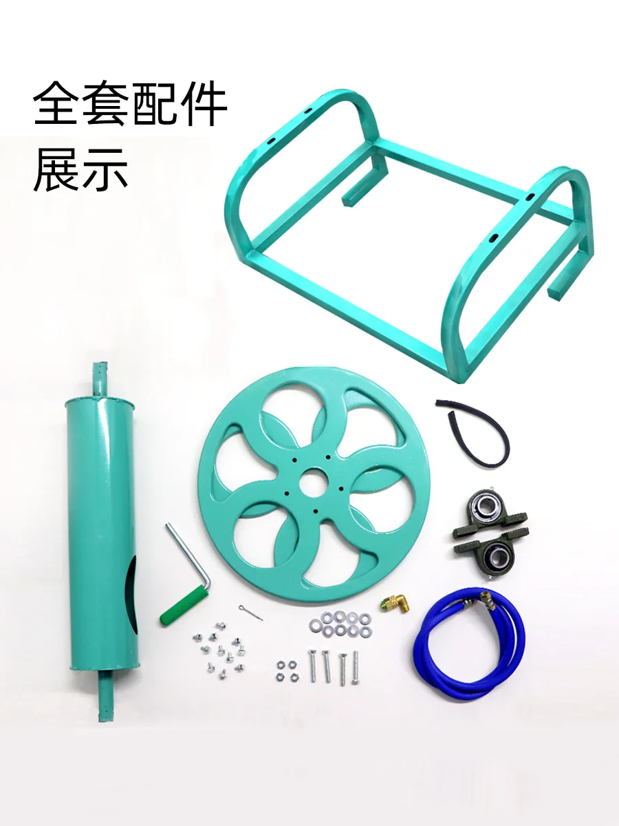 إطار لف أنابيب الأدوية الزراعية، إطار تخزين أنابيب المياه، جهاز لف الآلة، بكرة أنابيب الرش ماك #4