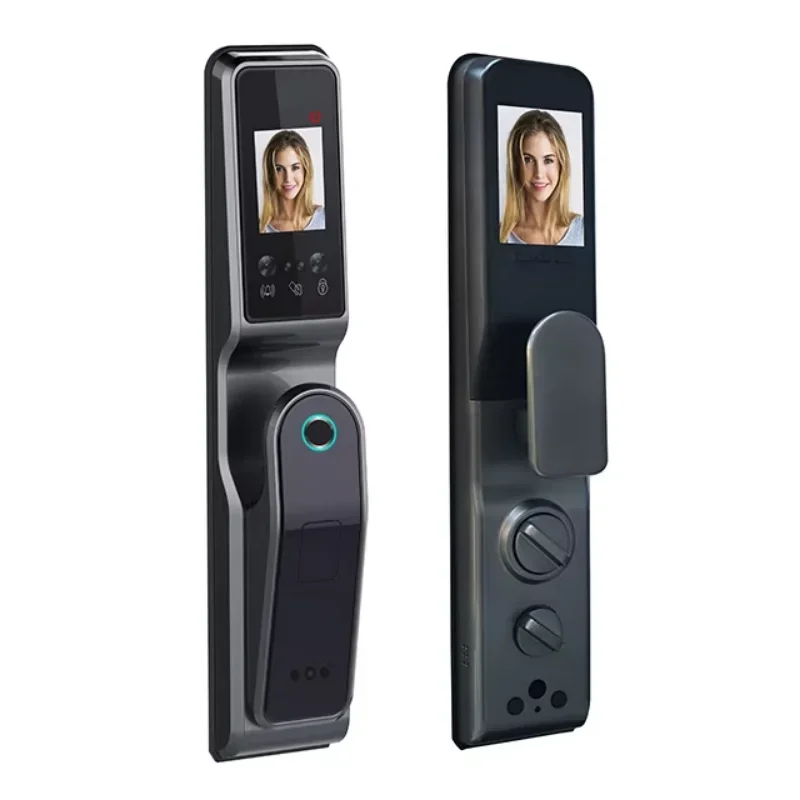 

App Smart Door Lock With Camera And Audio Biometric Lock Fingerprint Digital Keyless Lock