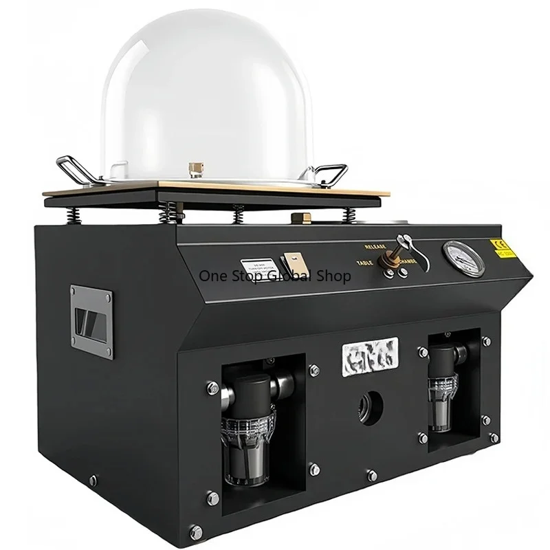 2-6L Vacuum Casting Machine Precious Metal Processing Vacuum Investment and Casting  220V/110V Custom Jewelry