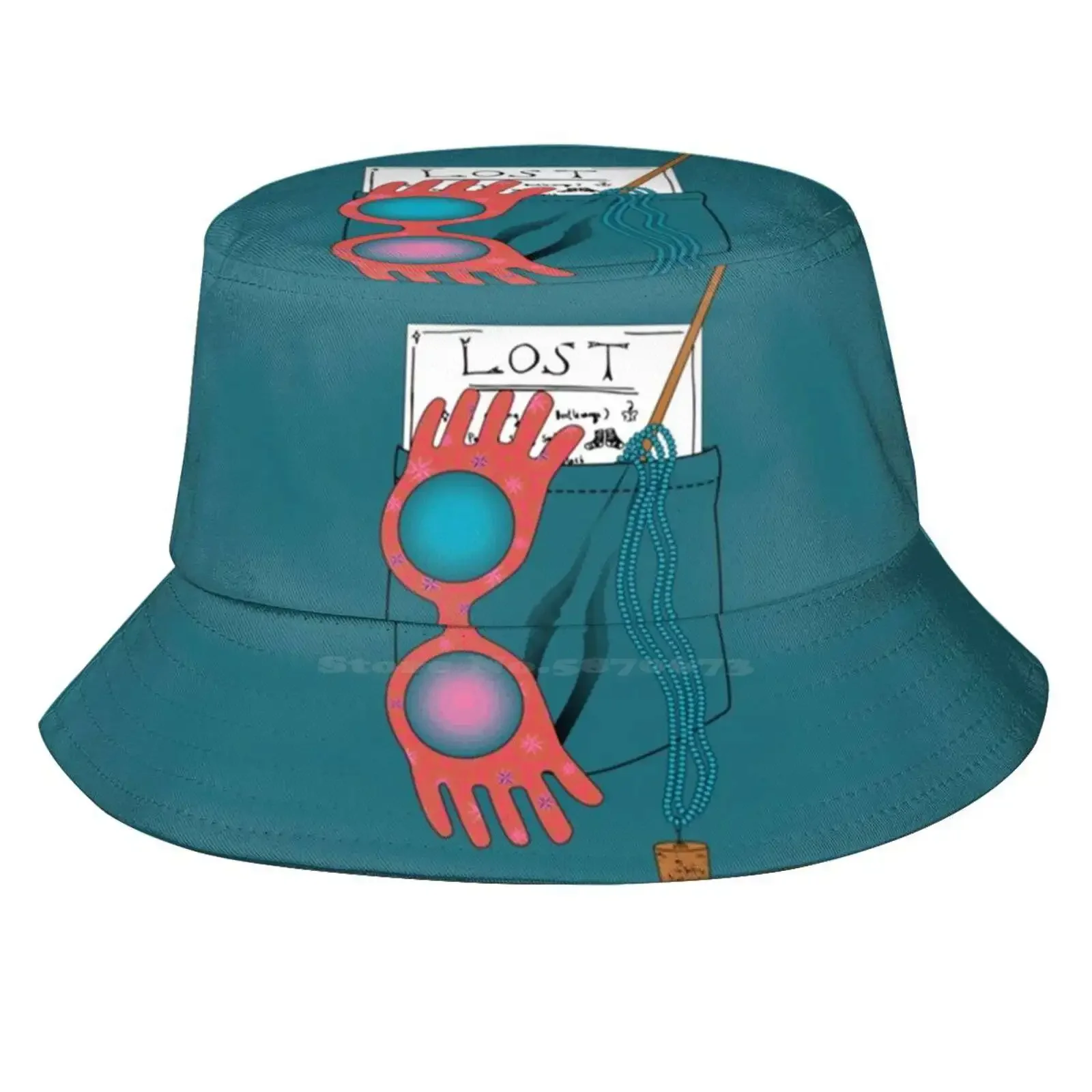 Luna Pocket Sun Cap Fisherman Hat Bucket Hats Luna Lovegood Ron Weasley Hp Draco Malfoy Dumbledore Neville