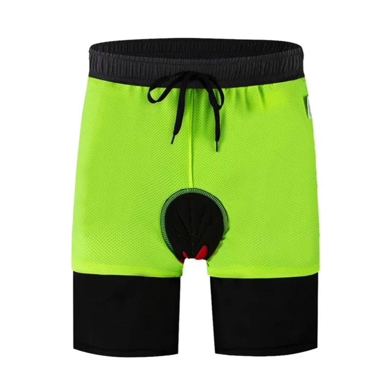 

Men Bike Short With 3D Gel Padding And Mesh Lining Breathable Quick Dry Loose-Fit Bicycle Shorts Cycle Running Summer Shorts