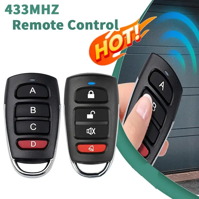 433MHZ  Remote Control Garage Gate Door Opener Remote Control Duplicator Clone Learning Rolling Code door control