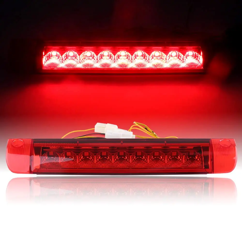 

Светодиодный 3-й третий стоп-сигнал для Corolla S 09-13 с спойлером ONLY/08-20 Sequoia/08-13 Highlander/06-12 RAV4 Красный стоп-сигнал