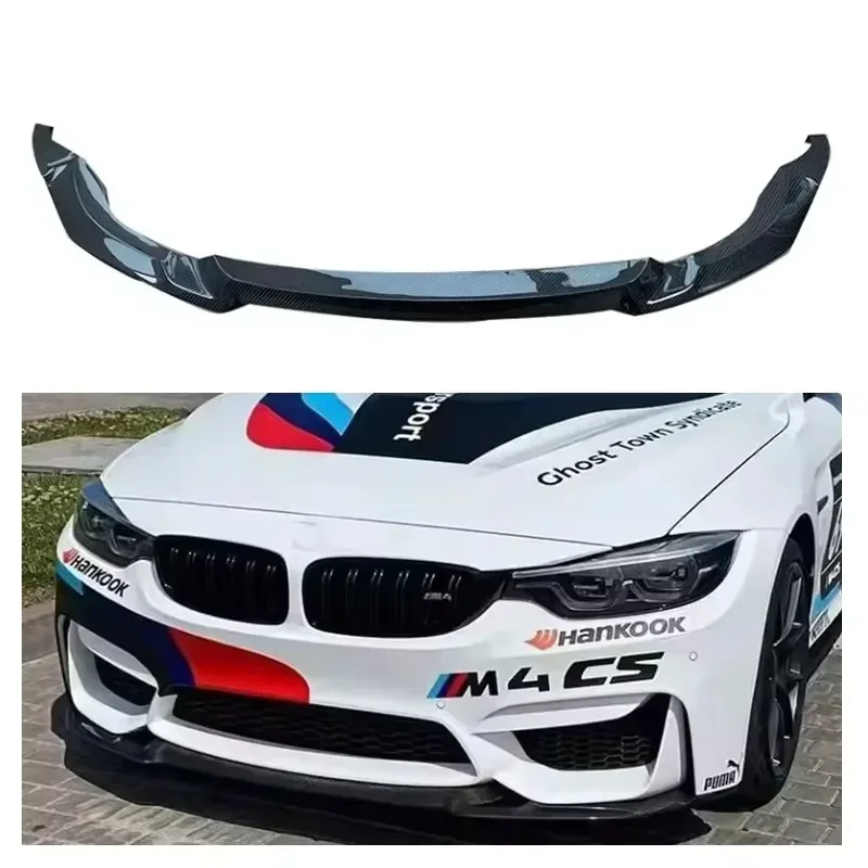 

Dry Carbon Fiber Front Diffuser for F80 M3 F82 F83 M4 2014-2020 CS Style Front Bumper Lip Car Accessories Body Kits