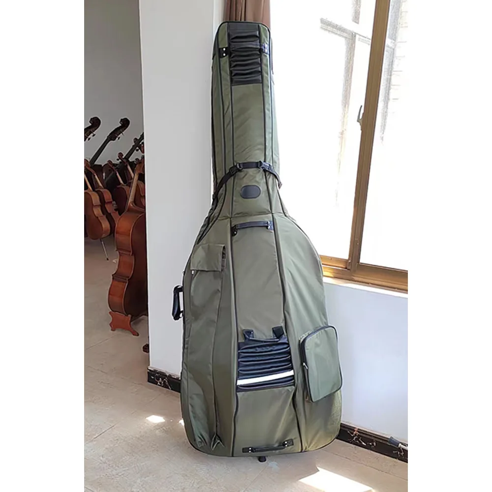 

Большой бас, двойной бас, 2 см, утолщенный мягкий чехол, бесшумное колесо, экспортный бас-футляр