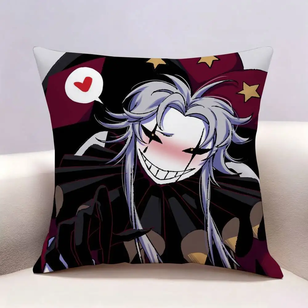 Game TFC Pierrot Harlequin  Double-sided print Pillow Case for Sofa Living Room Home office Decor Protective Cover