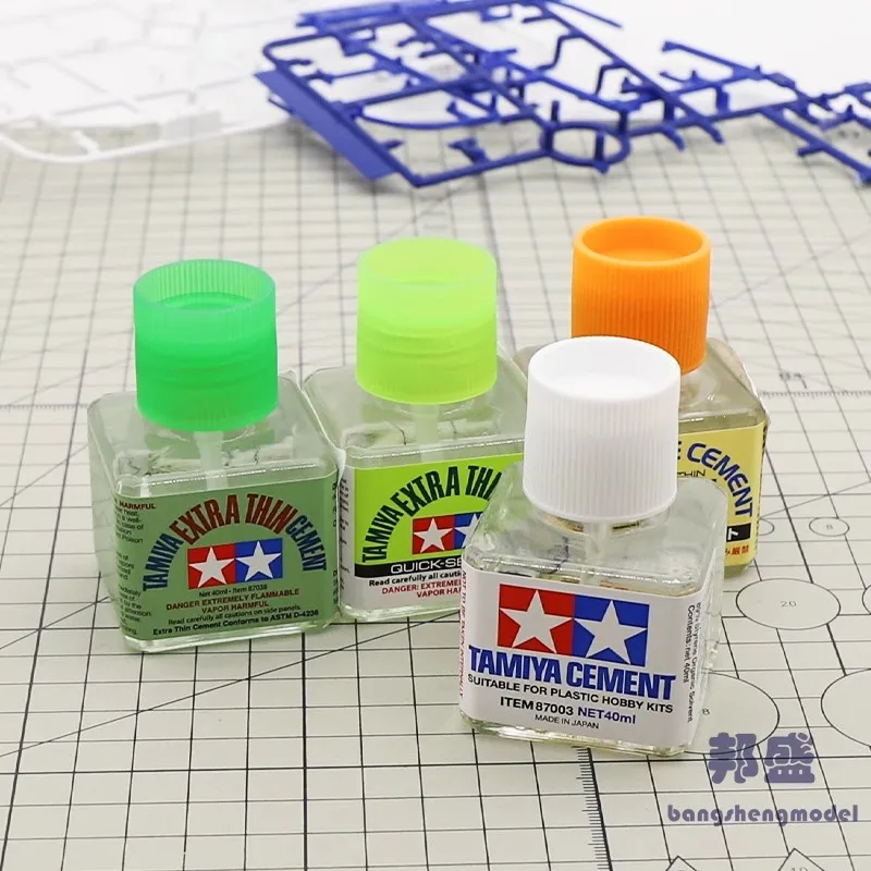 TAMIYA علامة أسمنتية رفيعة للغاية مناسبة لمحلول الصائق أسمنت مناسب لبلاستيك ABS Gundam نموذج عسكري هواية DIY #3