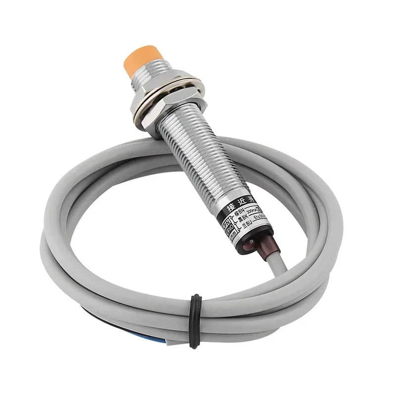 

M8 Индуктивный индукционный вкл./выкл. LJ12A3-4-Z/от трехпроводной PPS постоянного тока, нормально открытый металлический датчик