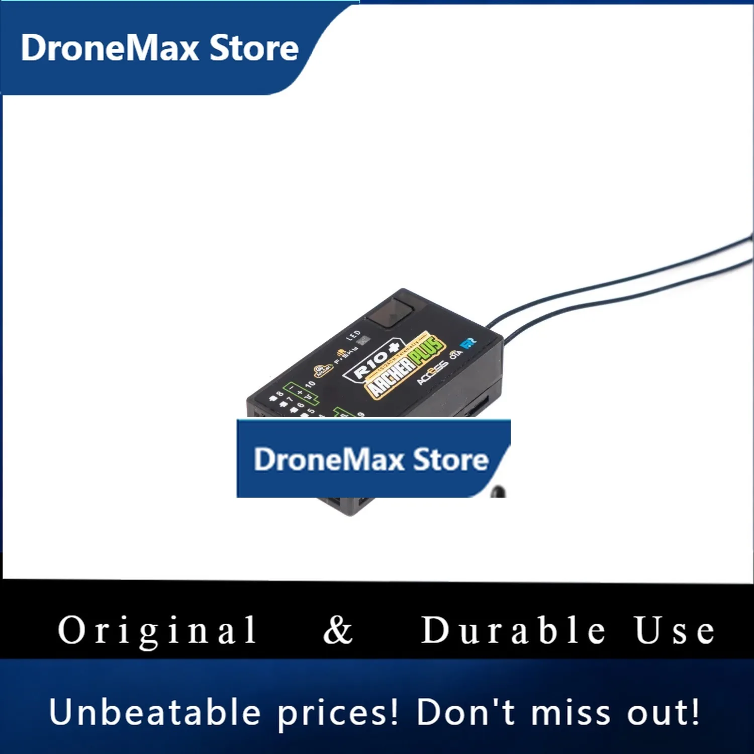 DroMaFrSky ARCHER Plus R10+ Receiver Access Accst D16 Modes Receiver For Taranis X9D/X9S Plus D16 Black New Version