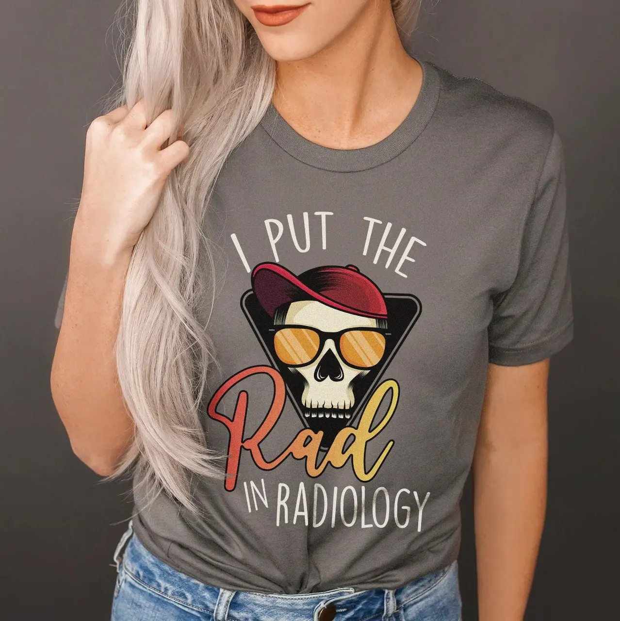 Rad In Radiology Funny Tech T Shirt Radiologist X Ray Grad Tee For Radiographer Mri