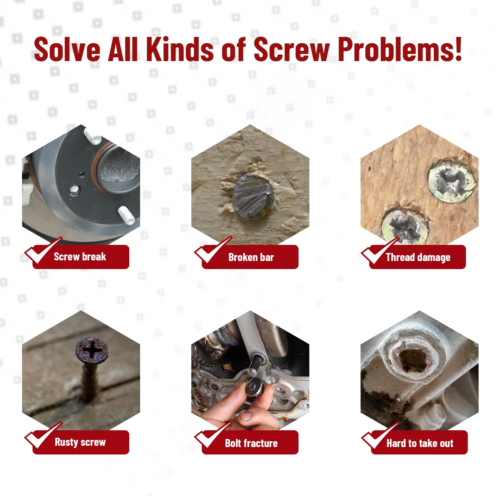 22Pcs Screw Extractor Set with Magnetic Extension Bit Holder Easy Out Drill Bits Bolt Stud Multi-Spline Screw Extractor