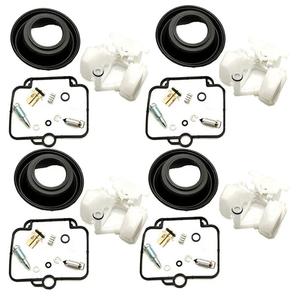 4 Sets Carburetor Repair Kit Float Diaphragm  FOR Suzuki Bandit 1200 GSF1200S 97-00 GSXR1100 89-92 GSXR600W 92-93 GSXR750W 93-95