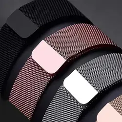 Milanese Loop Straps For Apple Watch Band 44mm 40mm 45mm 41mm 49mm 46 42mm correa bracelet iWatch series 3 6 se 7 8 9 ultra 2 10