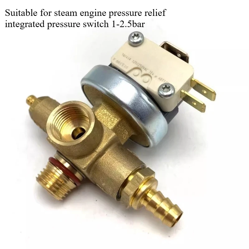 

Подходит для переключателя давления парового двигателя, предохранительный клапан, встроенный переключатель 1-2,5 BarXP110