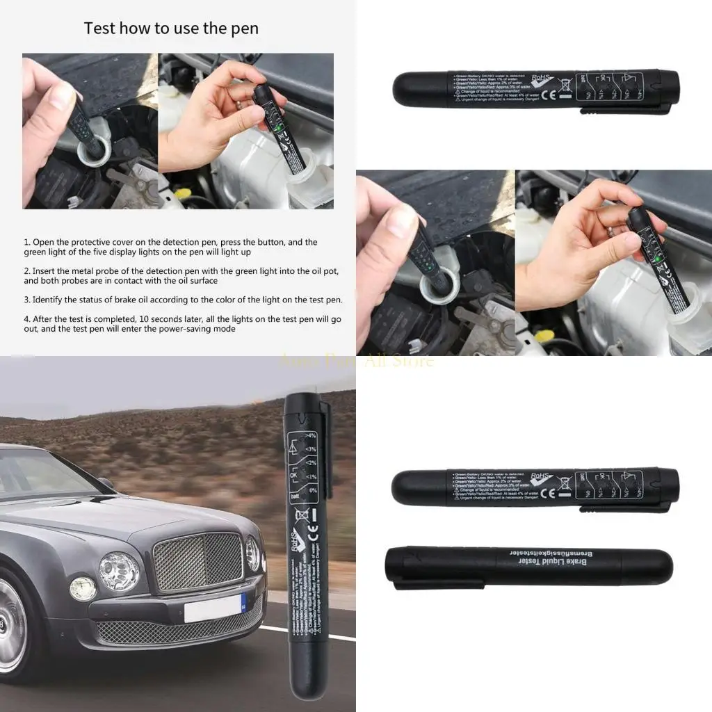 

J0MA Universal Car Тормозной жидкости масла измеритель Электронный тестирование