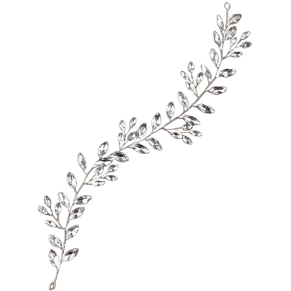 

Women Headband Wedding Bride Rhinestone Bridal Hair Band Classic Color Hair Accessories for Brides Party Prom Anniversary