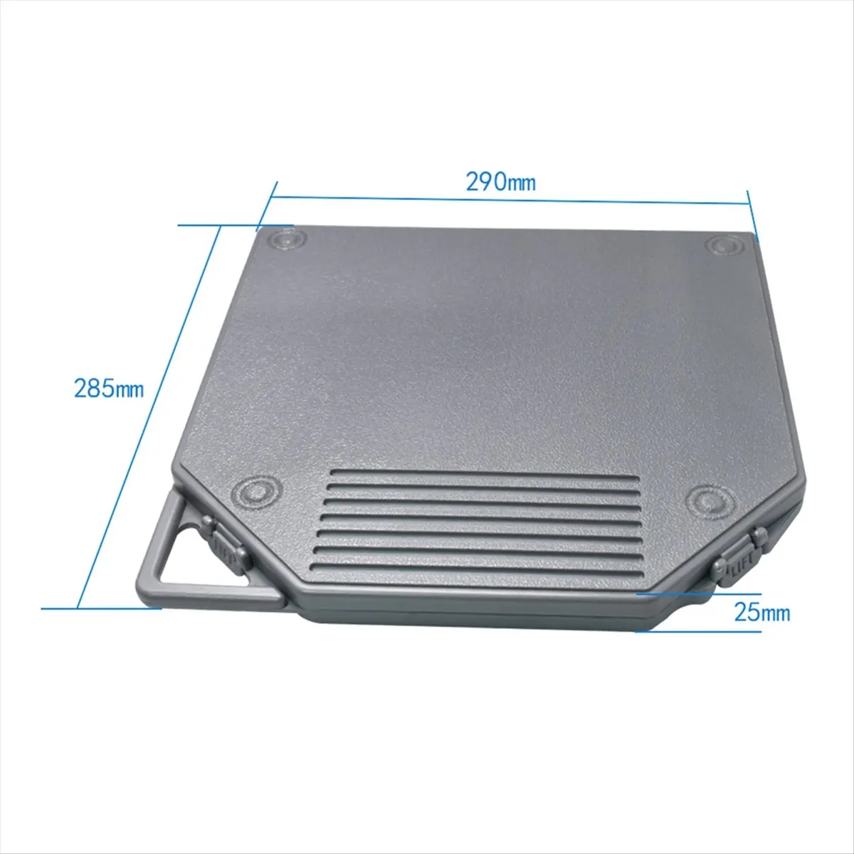 10inch Empty Takeup Reel with Empty Take Up Reels Storage Box Full Protection Open Reel Recording Tape Box Case A