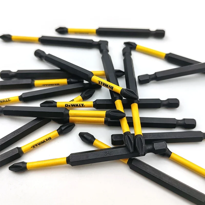 DEWALT Bit Set PH2+SL8 Impact Power Bit 57MM/89MM for Electric Screwdriver Drill Bit Power Tool Accessories-3PCS