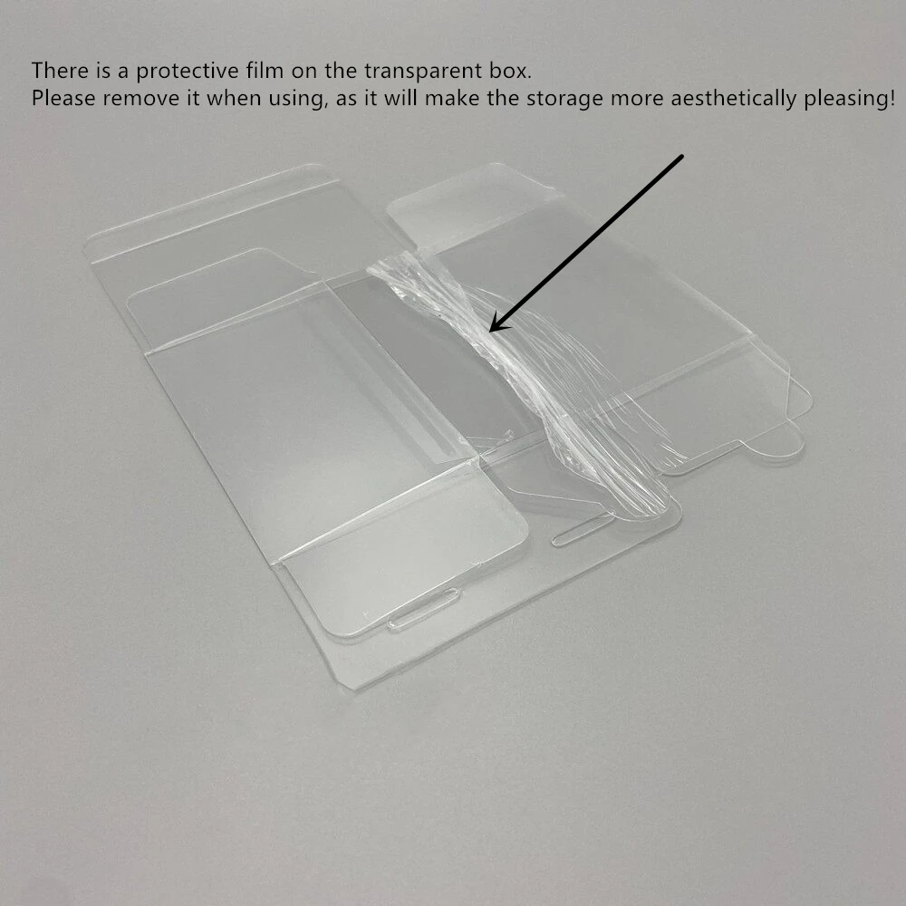 Transparent Box Protector For The Legend of Zelda: Twilight Princess Amiibo Figure TEP Storage Game Shell Clear Display Case