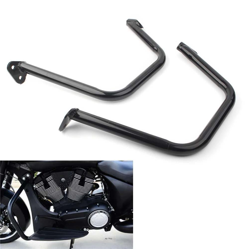 Motorcycle Highway Engine Guard Crash Bars Protector Left & Right For Victory Cross Country Roads Magnum 2Pcs