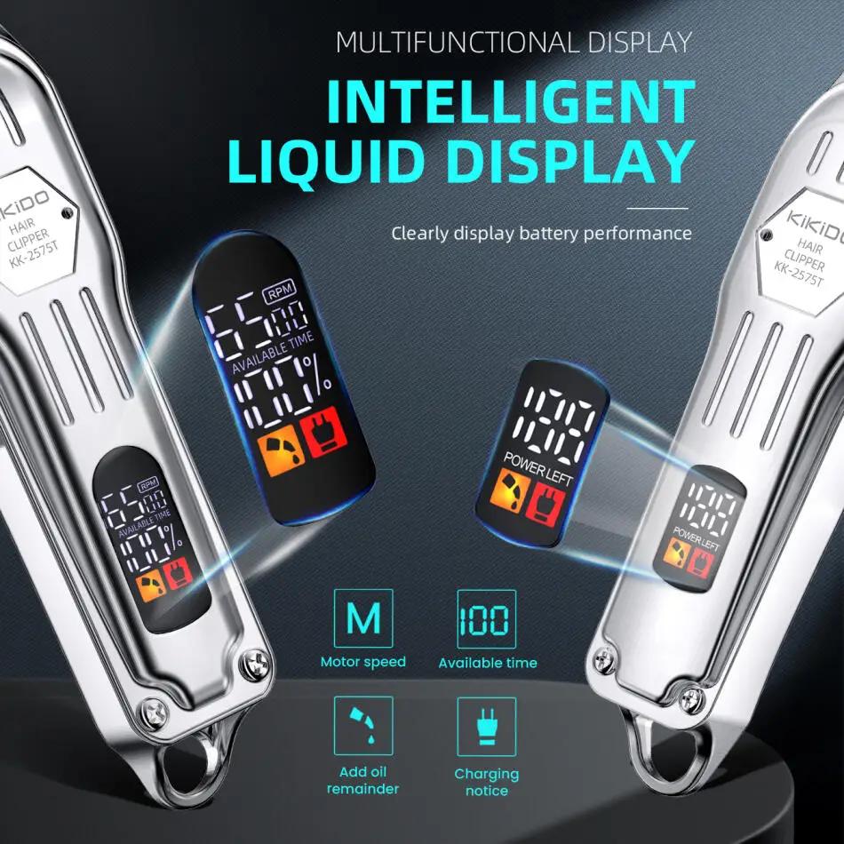 3 In1 المهنية مقص الشعر KIKIDO الكهربائية الأنف الشعر المتقلب وآلة قطع الشعر للرجال أطفال الأسرة الجمال مجموعة الهدايا #5