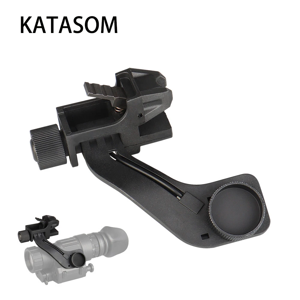 

KATASOM J-ARM Swing ARM Adapter Plastics Bracket Mount for Night Vision PVS-14 NVG Camera