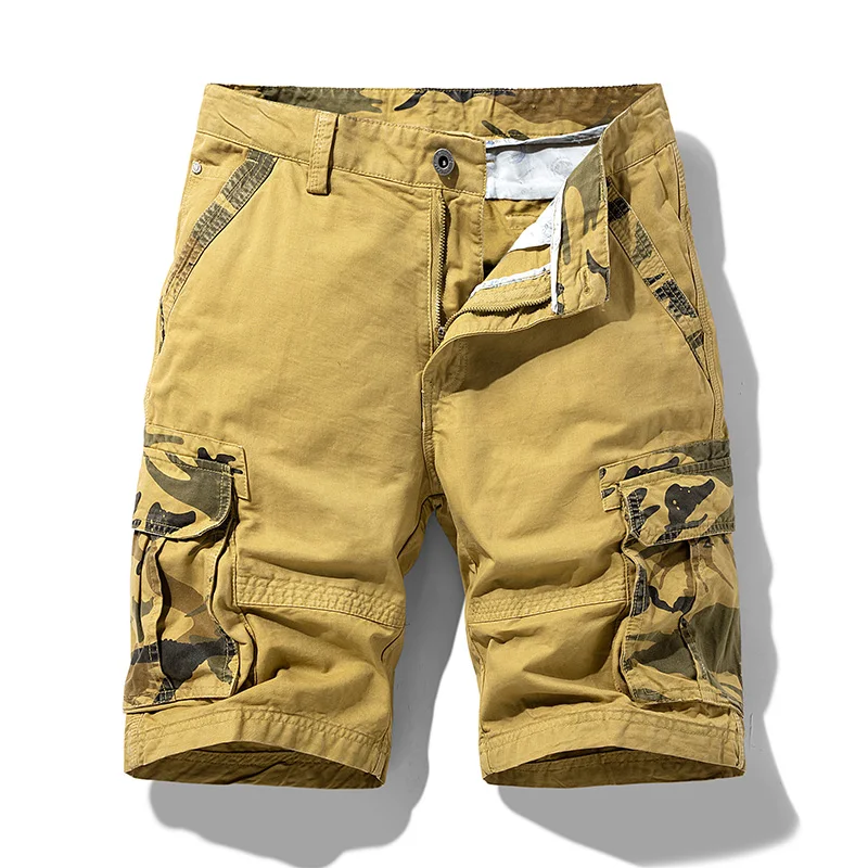 

Men's work pants, American trend shorts, 2025 new spring and summer men's outdoor casual shorts, work pants, hiking pants