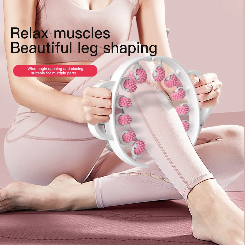 Leg Massager Ring Shaping Muscle Relaxation Handheld Household Multifunctional Yoga Fitness Leg Beauty Slimming Roller