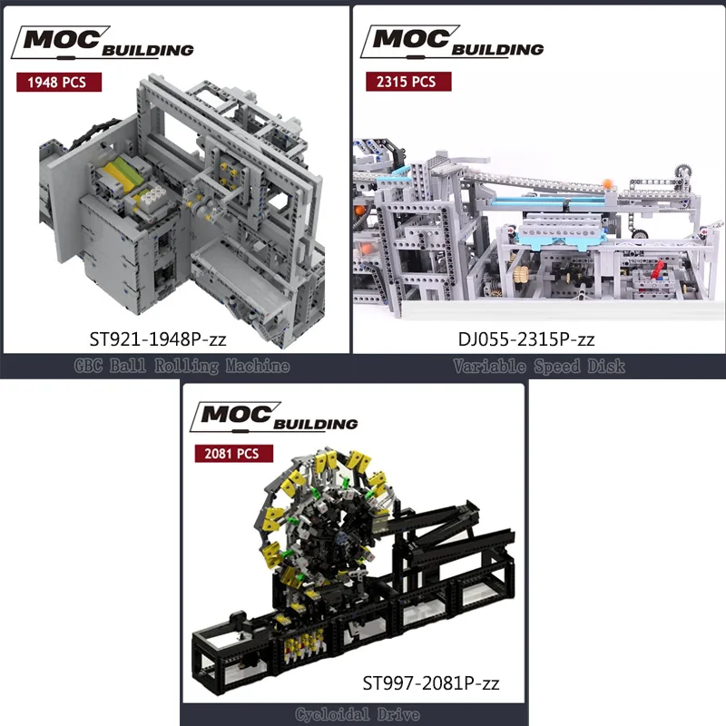 

New Arrival Custom Model Technology Bricks DIY Assembly Puzzle Model Toys Gifts