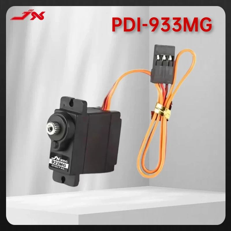 JX PDI-933MG Servo Digital de engranaje de Metal de alto par de 3,5 KG para 1/18 RC coche camión modelo helicóptero piezas de Robot Micro Servo RC