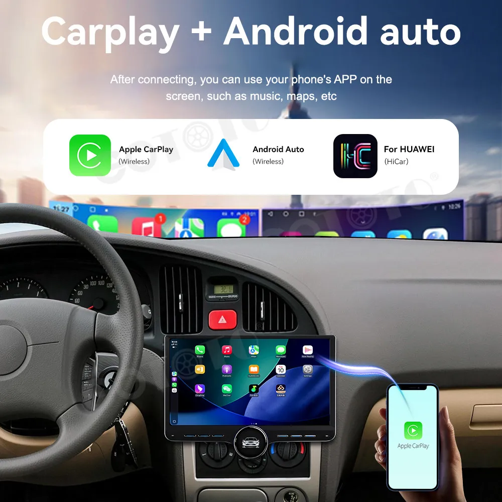 Radio Audio Stereo Android 15 11.5 Inch For Hyundai Elantra 2004‑2012 Car Multimedia Player Stereo Head Unit Android Auto