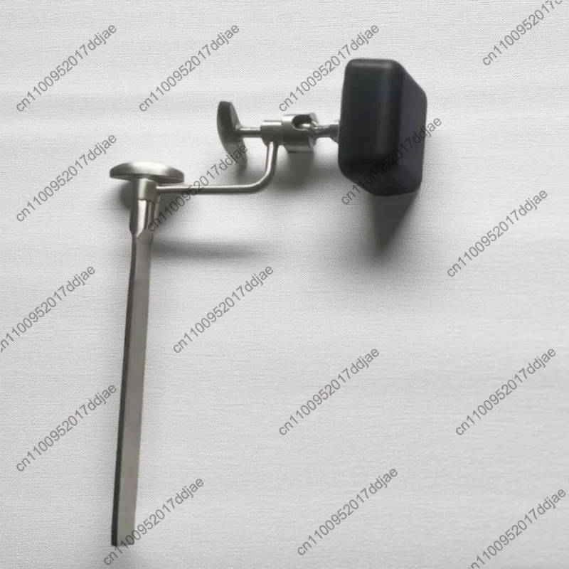 Heavy-Duty Stainless Steel Body & Hip Support – Flat Bar Lateral Positioner for Surgical Tables